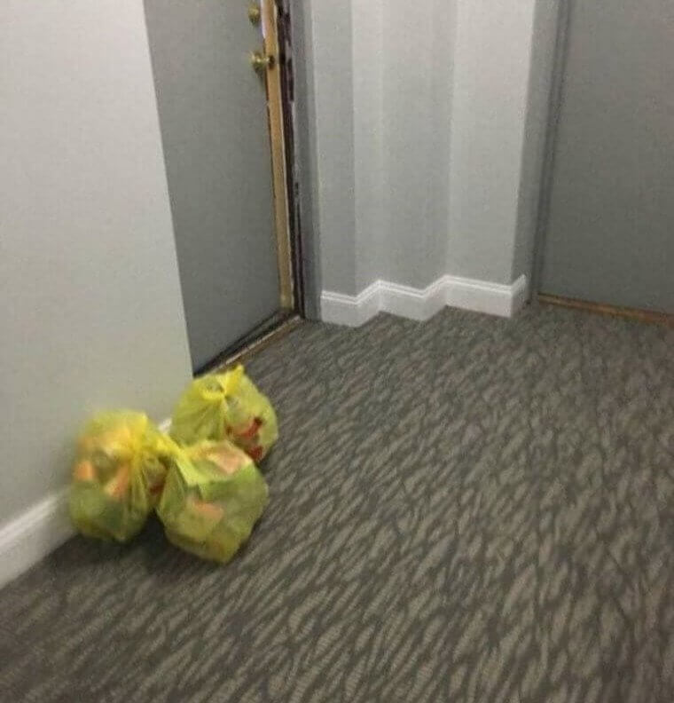A Pretty Trashy Thing to Do to Your Neighbors