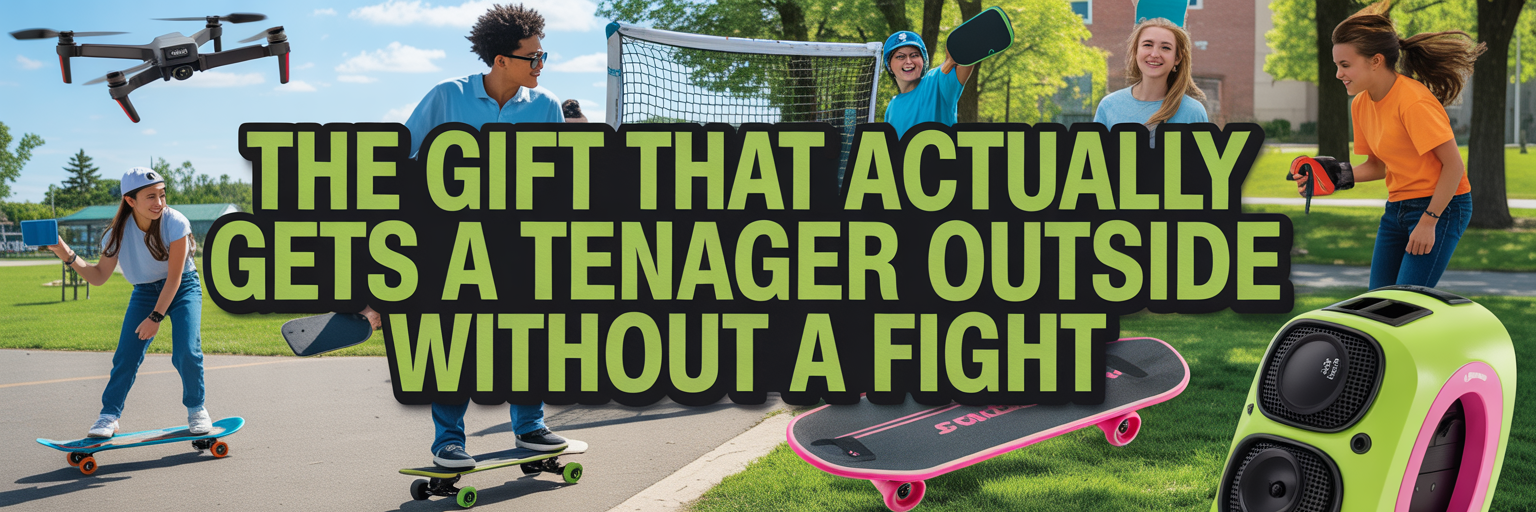 The Gift That Actually Gets a Teenager Outside Without a Fight