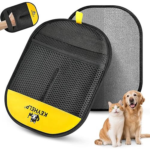 Innovative Pet Hair Removal Glove that Cleans While You Pet. Now 19% Off!