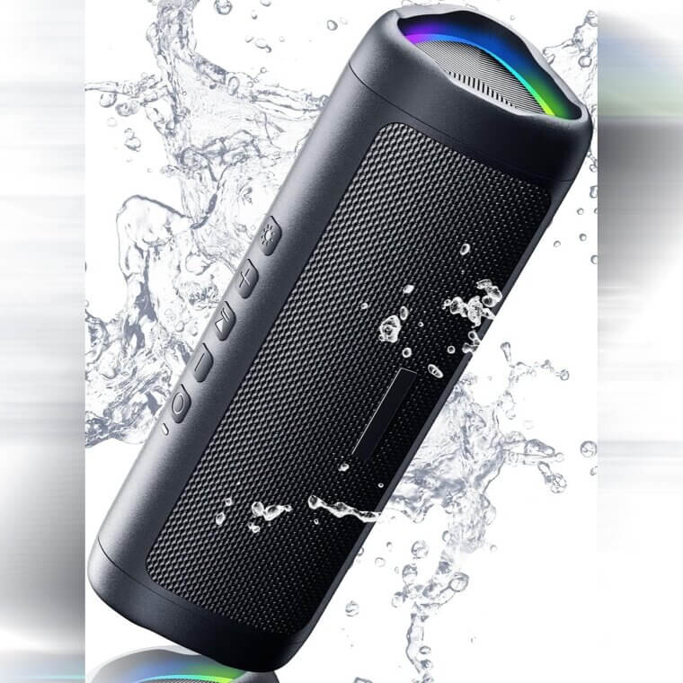 Waterproof Bluetooth Speaker Only for $19.99!