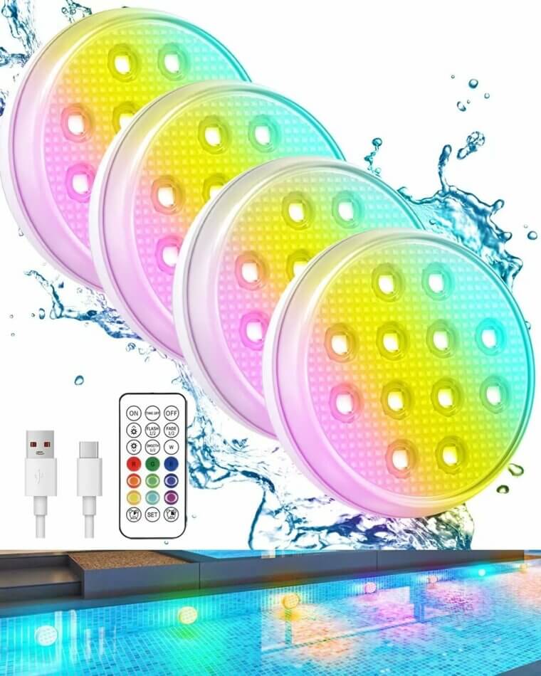 Illuminate Your Pool with Submersible LED Lights 