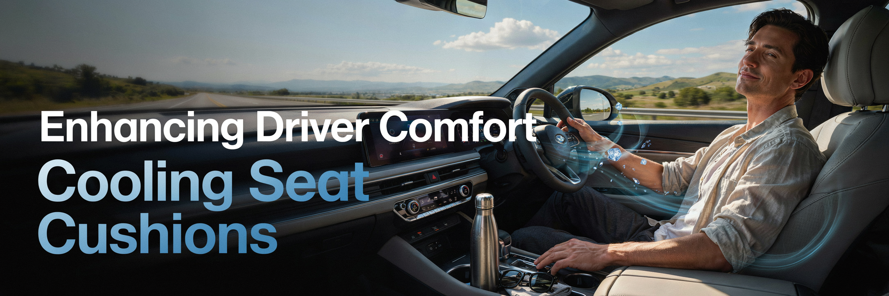 Enhancing Driver Comfort with Cooling Seat Cushions