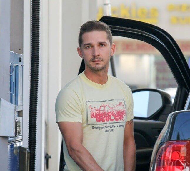 Shia LaBeouf Doesn't Deal Well With Car Trouble