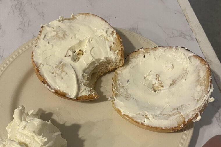 Bagels With Cream Cheese