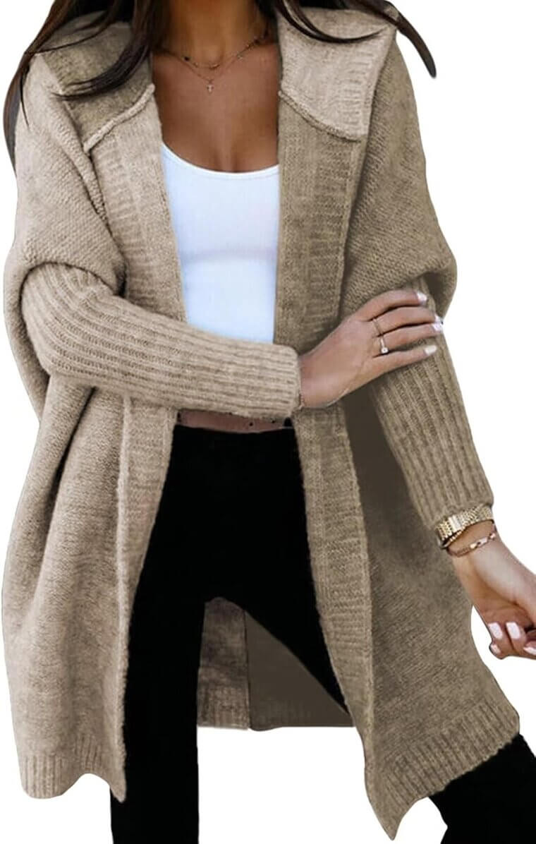 Astylish Hooded Cardigan - Cozy Fall Fashion Must-Have! 