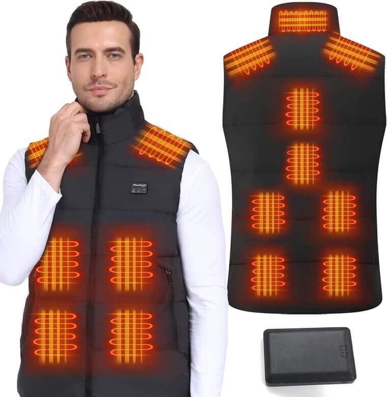 Heated Vest for Men & Women - Stay Warm Outdoors - Now 20% Off!