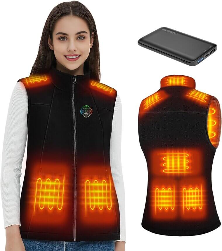 KOVNLO Heated Vest - Stay Warm with Smart Comfort - Enjoy 34% Off!
