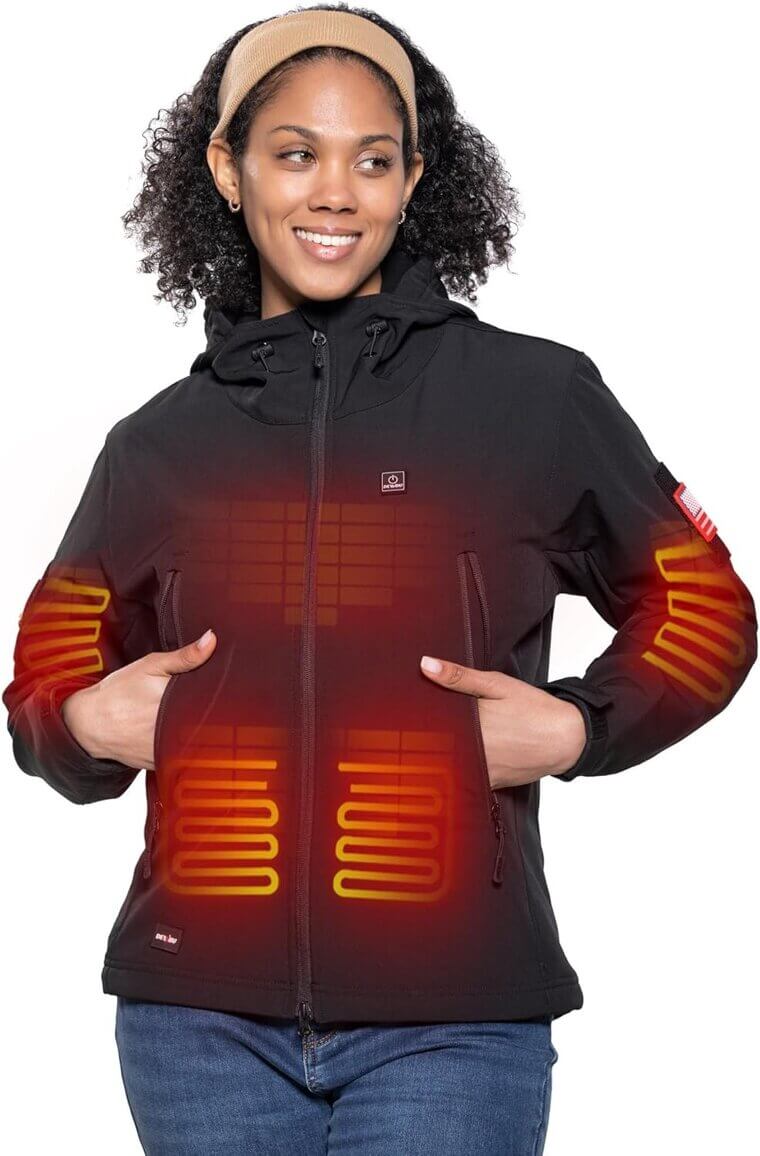 DEWBU Heated Jacket - Stay Warm in Style! - Now 38% Off!