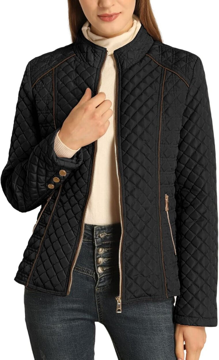 Bellivera Puffer Jacket - Stylish Comfort for Spring & Winter - Now 14% Off!