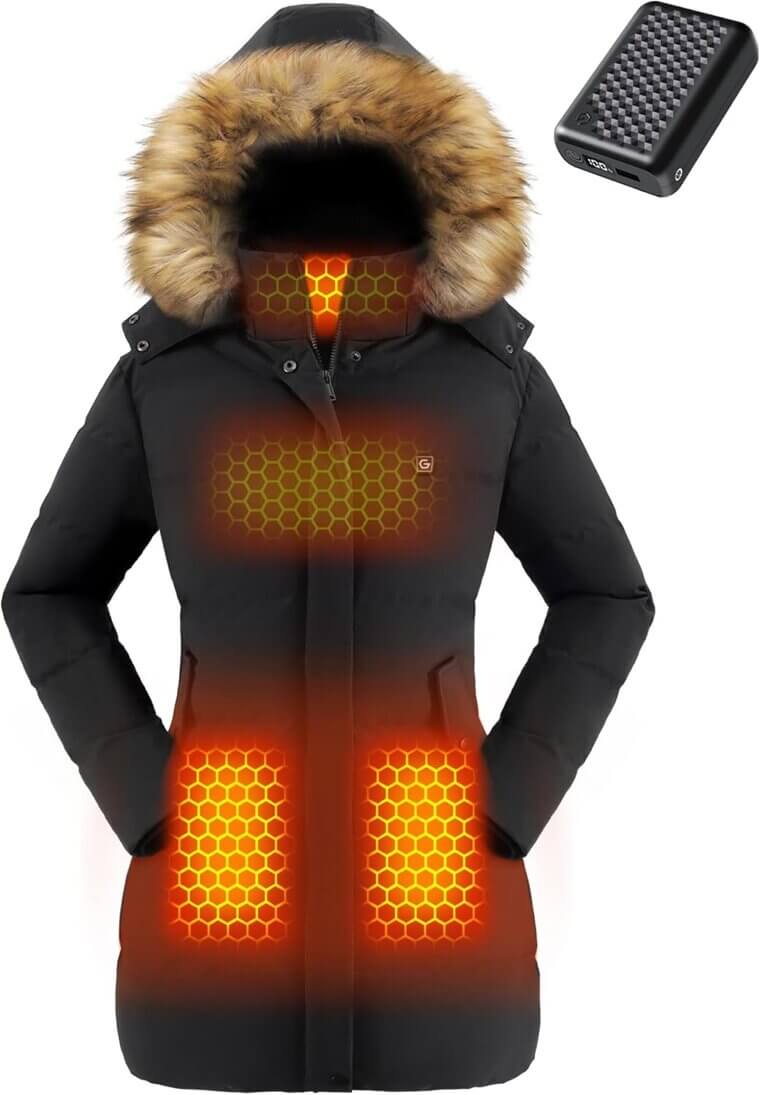 Graphene Heated Jacket - Stay Warm in Style! 