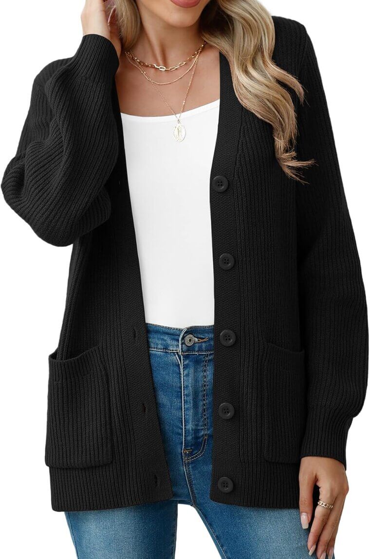 VIISHOW Knit Cardigan - Cozy Style for Fall & Winter 