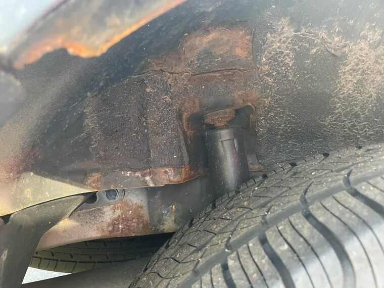 Repairing the Wheel Well