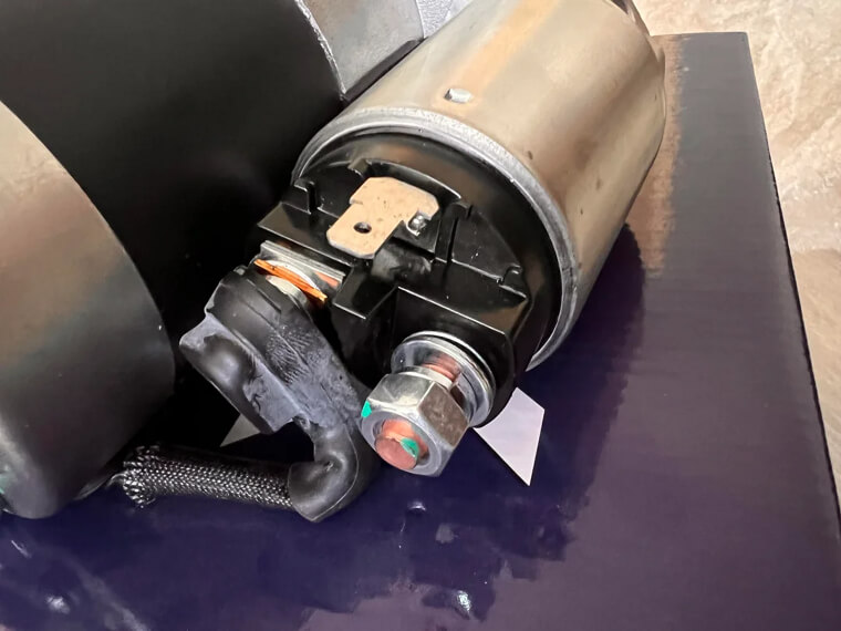 Replacing the Starter Motor