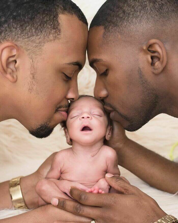 These Dads Found The Perfect Little One To Complete Their Family