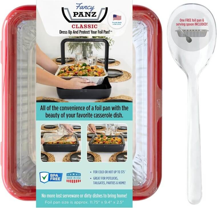 Fancy Panz Carrier - Stylish, Portable Foil Pan Solution 