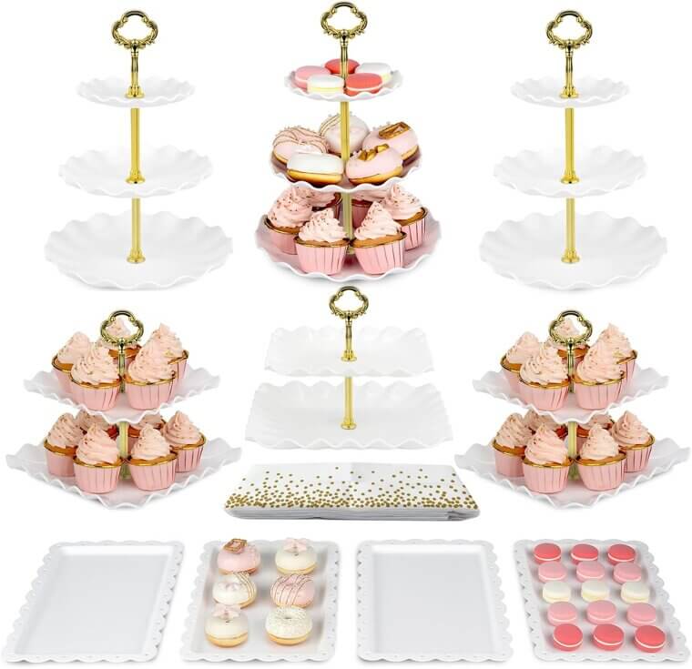 NWK Cake Stand Set - Perfect for Parties 