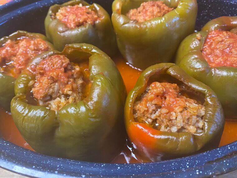 Stuffed Green Peppers