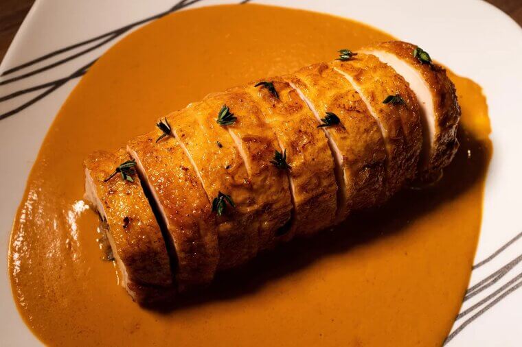 Beef or Chicken Roulade