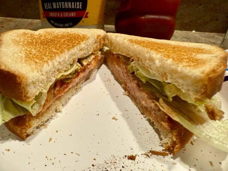 Deviled Ham or Tongue Sandwiches