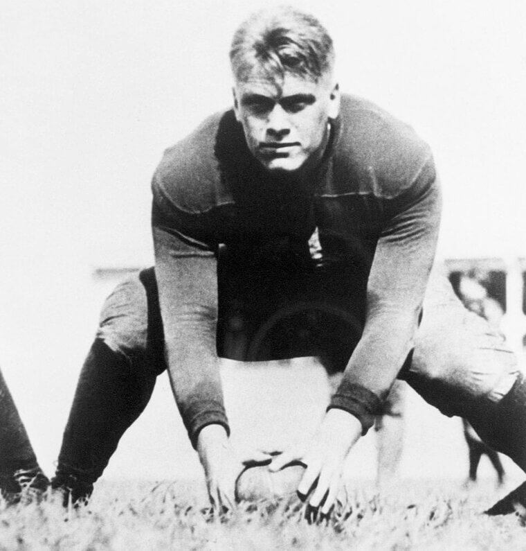 Before Being President Ford, Gerald Ford Was an Athlete and a Model