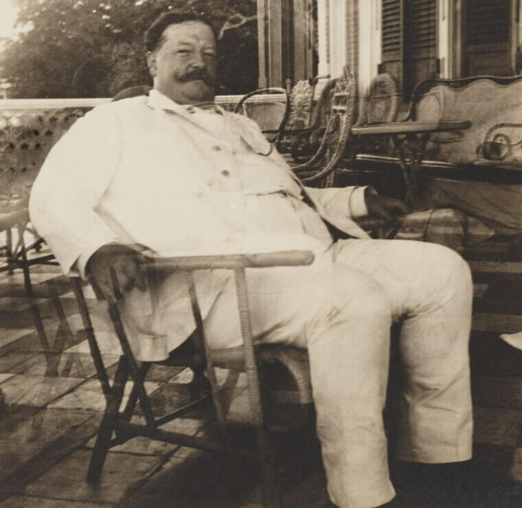 William Howard Taft Got Stuck in a White House Bathtub