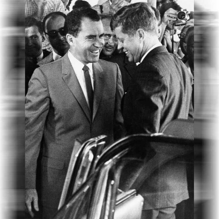 Before They Became Political Adversaries, JFK and Nixon Were Best Friends