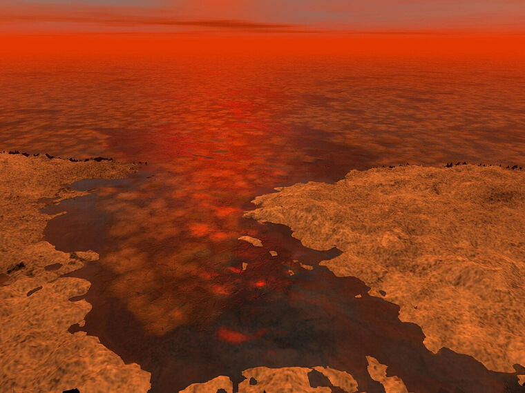 Scientists Discovered Methane Lakes on Saturn's Moon