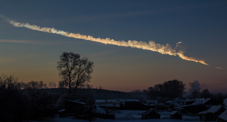 The Huge Meteor That Hit Russia