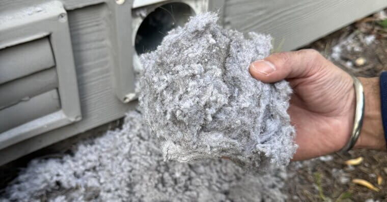 Not Checking Dryer Vents