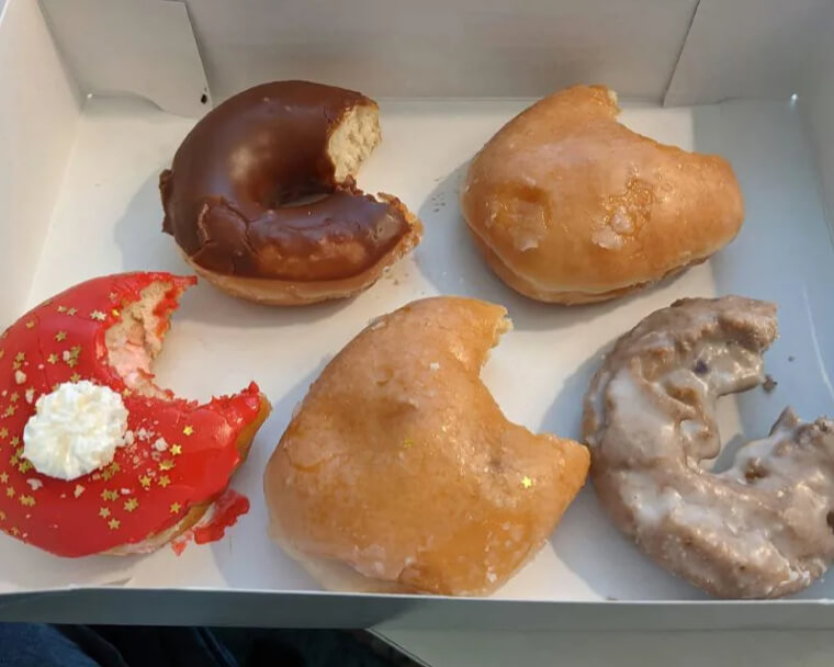 Eating Sweet Food for Breakfast