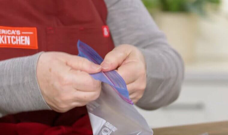 Line-Drying Ziploc Bags