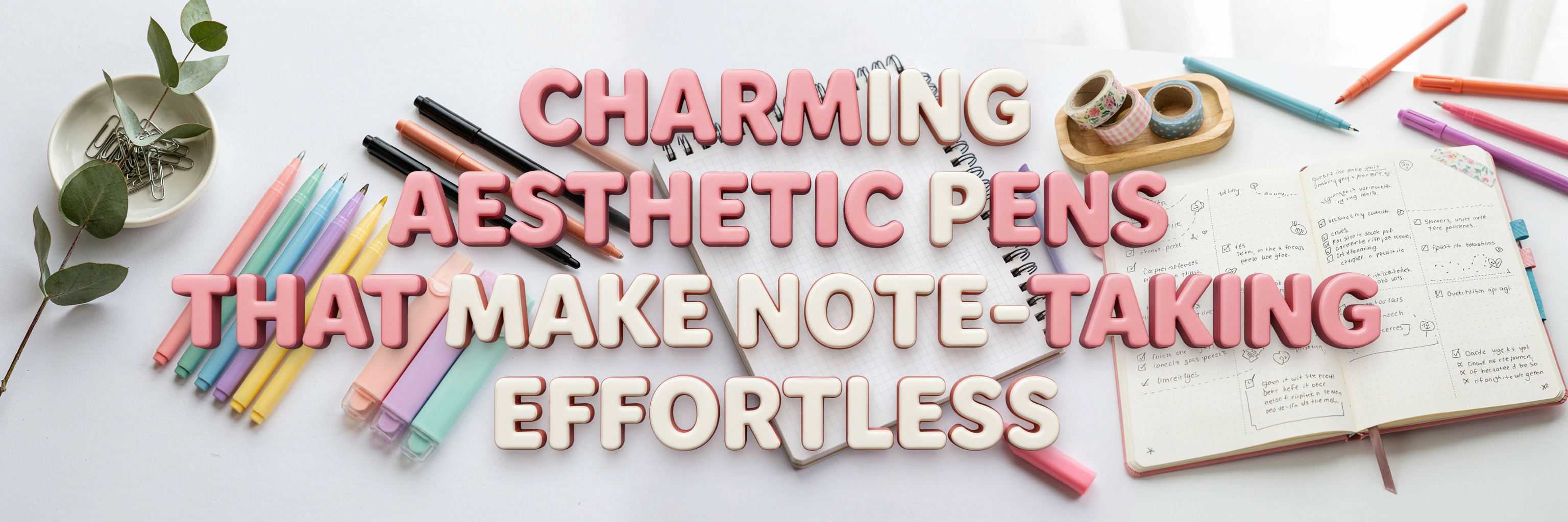 The Aesthetic Pens Study-Tubers Keep Showing Off