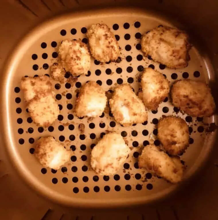 お気に入りのファーストフード店のようなチキンナゲット