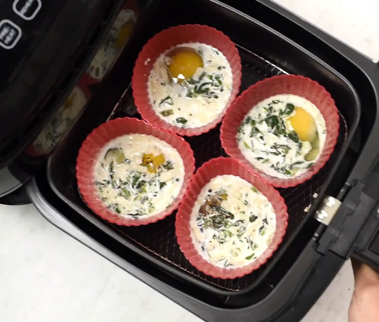 シリコンカップを使って1人分を作る