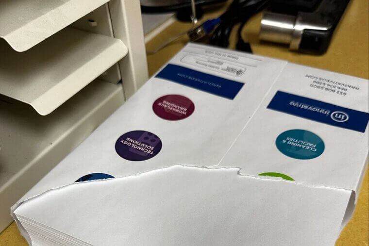 Printer Paper Wrapping