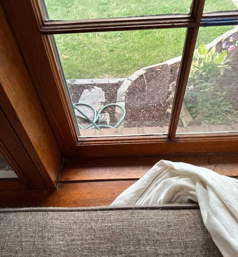 Single-Pane Windows and Original Wood Frames