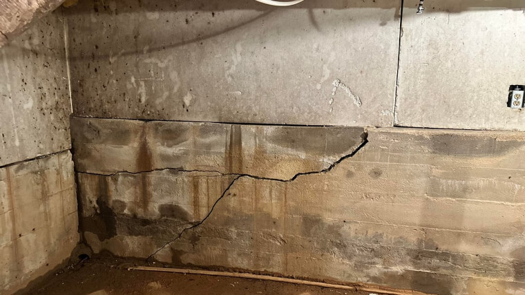 Foundation Cracks and Basement Water Infiltration