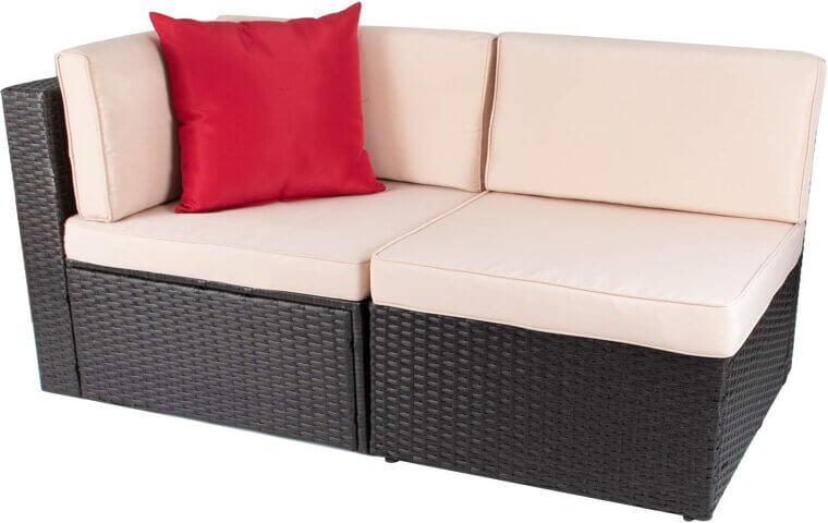 Devoko Patio Sofa Set - Perfect Outdoor Comfort - Enjoy 27% Off!