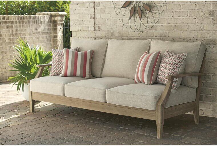Ashley Clare View Sofa - Elegant Outdoor Comfort - Don’t Miss the 19% Discount!