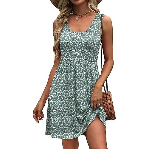 Versatile Floral Sundress that Transitions Effortlessly Day to Night. Now 35% Off!
