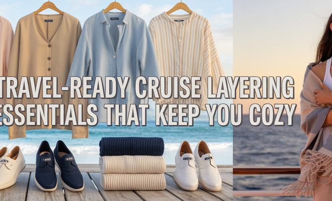 Windy Deck + Chilly Nights: Cruise Essentials for Layering Smart