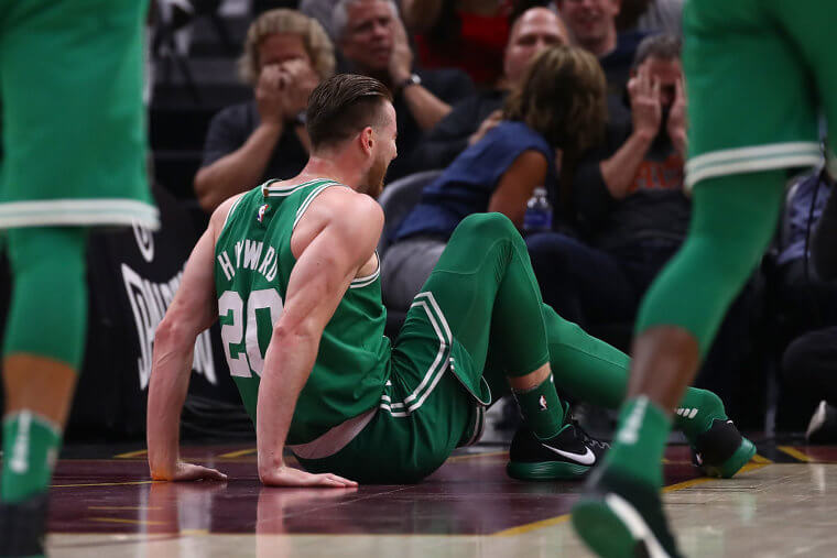 Gordon Hayward - Fractured Leg and Dislocated Ankle