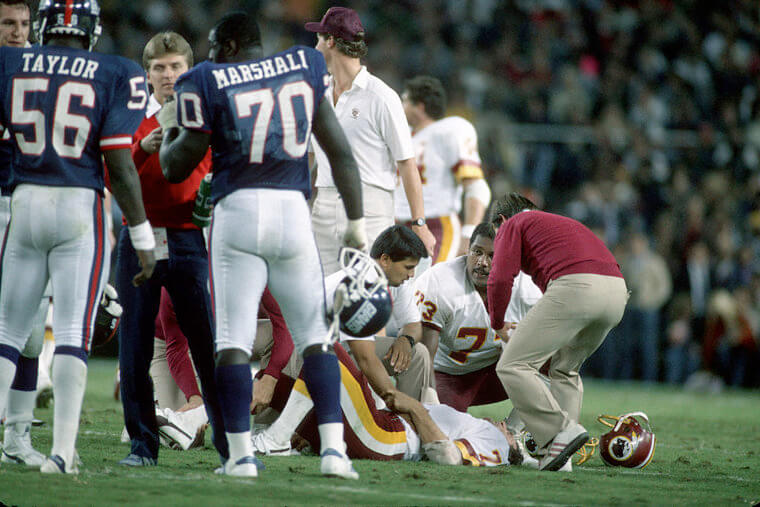 Joe Theismann - Fractured Leg