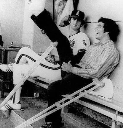 Bobby Valentine - Leg Fracture