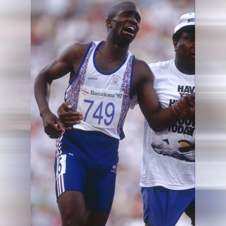 Derek Redmond - Torn Hamstring