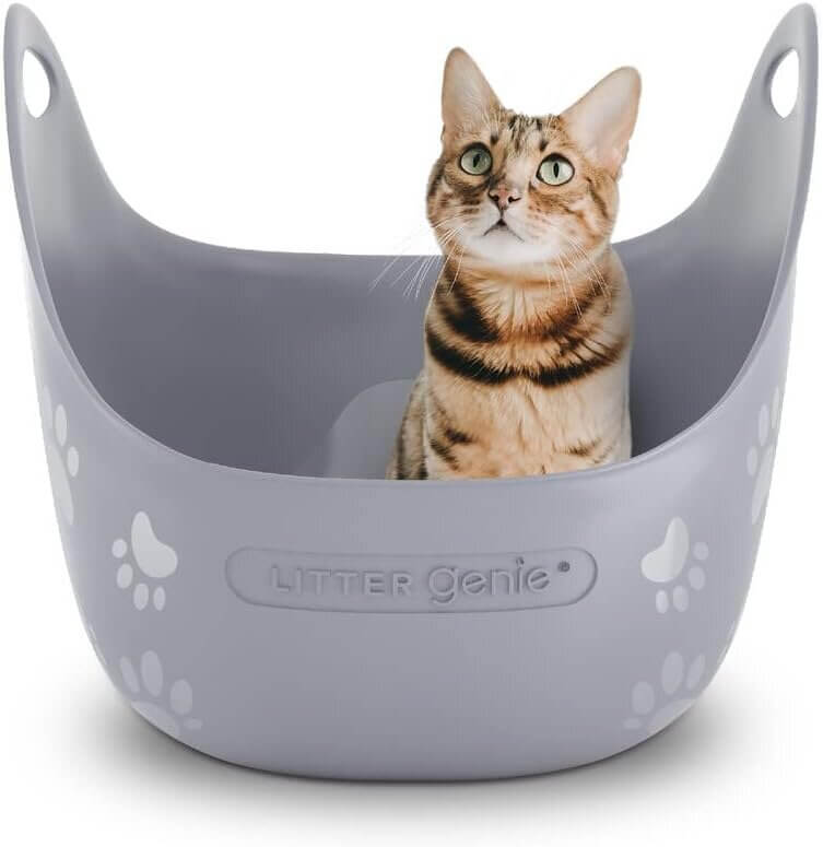 Litter Genie Box - Portable, Easy-Clean Litter Solution 