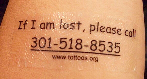 Tatuajes informativos