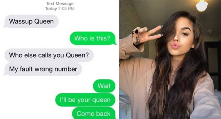 Why Wouldn't He Have His "Queen's" Number Saved?