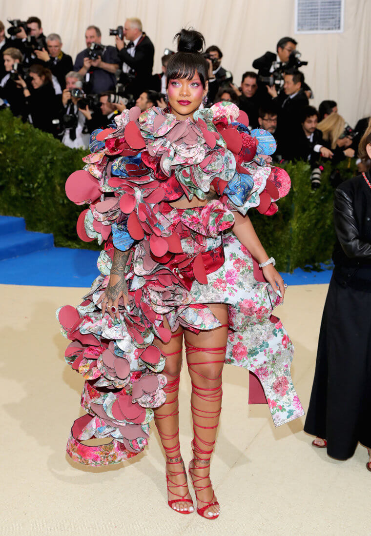 Rihanna Finds Inspiration in 18th-Century Punks
