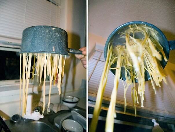 My Roommate Tried To Make Pasta. I Stayed Hungry...